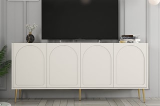 Buffet 4 portes Lyon 80 - 180 x 80 x 35 cm