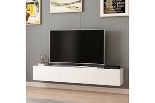 Meuble TV 3 portes - 180 x 30 x 32 cm