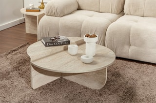 2 tables basses Orion - 90 x 30 x 60 / 85 x 35 x 30 cm