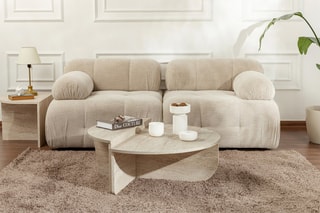 2 tables basses Orion - 90 x 30 x 60 / 85 x 35 x 30 cm
