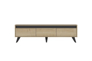 Meuble TV 3 abattants Century - 150 x 45 x 30 cm