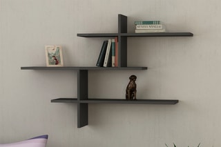 Etagère murale 3 niveaux Leo - 123 x 80,5 x 22 cm