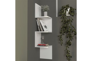 Etagère murale 3 niveaux Corner - 25 x 105,4 x 25 cm