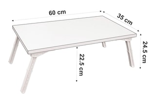 Support pour ordinateur portable Gusto - 60 x 24,5 x 35 cm