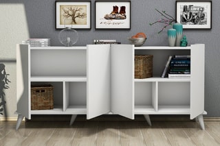 Bahut 4 portes - 180 x 45 x 80,8 cm