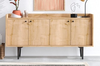 Bahut 4 portes - 150 x 40 x 80 cm
