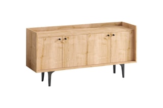Bahut 4 portes - 150 x 40 x 80 cm