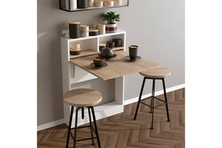 Meuble table dépliante - 70 x 90 x 15 cm