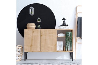 Buffet 2 portes - 120 x 80 x 40 cm