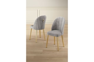 2 chaises Mara - 44 x 90 x 42 cm