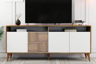 Bahut 4 portes  - 180 x 78,6 x 35 cm