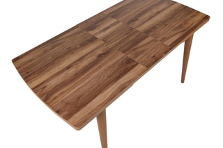 Table à manger extensible Inci 1141  - Longueur 129 à 170 cm