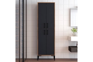 Meuble de rangement 4 portes  - 60 x 200 x 35 cm