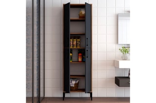 Meuble de rangement 4 portes  - 60 x 200 x 35 cm