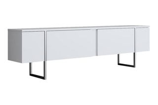 Meuble TV 2 abattants - 180 x 50 x 30 cm