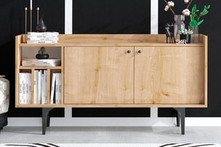 Buffet 2 portes - 150 x 40 x 80 cm