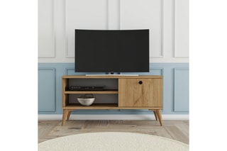 Meuble TV 1 abattant - 90 x 15 x 29,5 cm