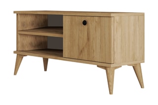 Meuble TV 1 abattant - 90 x 15 x 29,5 cm