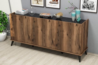 Buffet 4 portes - 180 x 45 x 80,8 cm