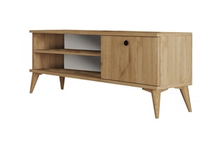 Meuble TV 1 abattant - 120 x 45 x 30 cm