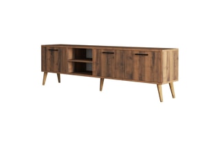 Meuble TV 3 abattants - 180 x 53 x 35 cm