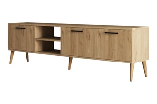 Meuble TV 3 abattants - 180 x 53 x 35 cm