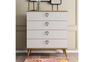 Commode 5 tiroirs - 80 x 45 x 90 cm