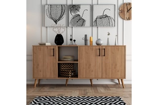 Bahut 3 portes - 180 x 45 x 80 cm