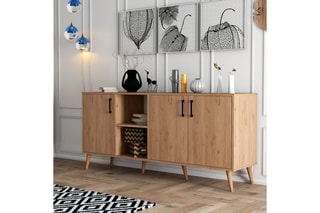 Bahut 3 portes - 180 x 45 x 80 cm