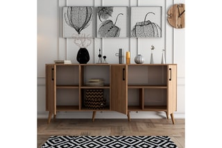 Bahut 3 portes - 180 x 45 x 80 cm