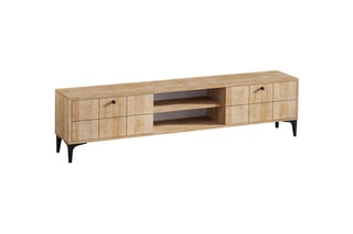 Meuble TV 2 abattants - 180 x 55 x 31 cm