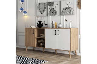 Buffet 3 portes Exxen - 180 x 83 x 45 cm