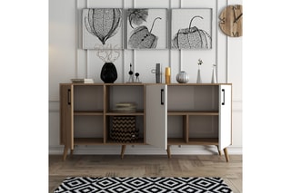 Buffet 3 portes Exxen - 180 x 83 x 45 cm