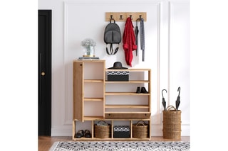 Meuble à chaussures 3 portes Wess - 100 x 35 x 120 cm