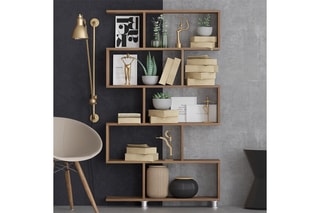 Bibliothèque Nilüfer - 90 x 156 x 20 cm