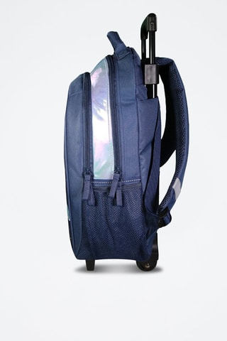 Sac à dos roulettes Lili Lou - Bleu marine