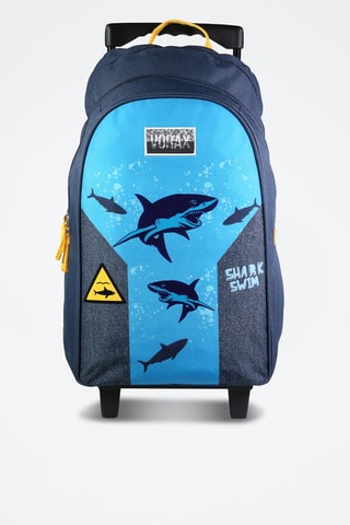 Sac à dos à roulettes - Bleu