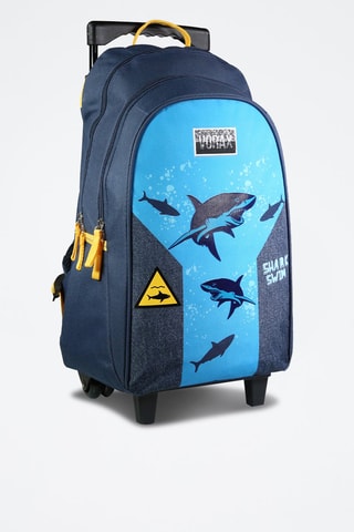 Sac à dos à roulettes - Bleu