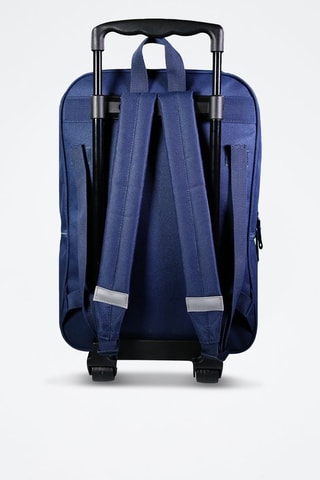 Sac à dos roulettes Lili Lou - Bleu marine