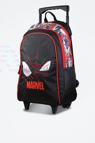 Sac à dos à roulettes Spider-Man Avengers Marvel - Noir