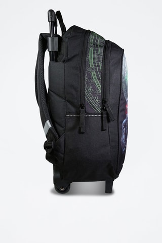 Sac à dos à roulettes Transformers - Noir