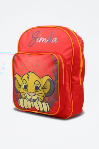 Sac à dos Simba Le Roi Lion Disney - Rouge et jaune