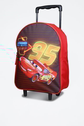 Sac à dos à roulettes Cars Disney - Rouge