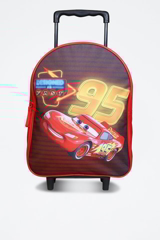 Sac à dos à roulettes Cars Disney - Rouge