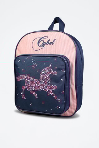 Sac à dos Cybel - Bleu marine et rose