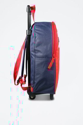 Sac à dos à roulettes Cars Disney - Bleu marine et rouge