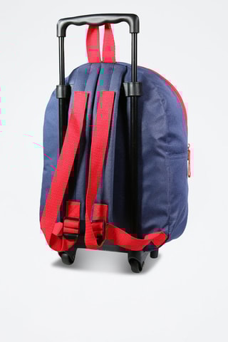 Sac à dos à roulettes Cars Disney - Bleu marine et rouge