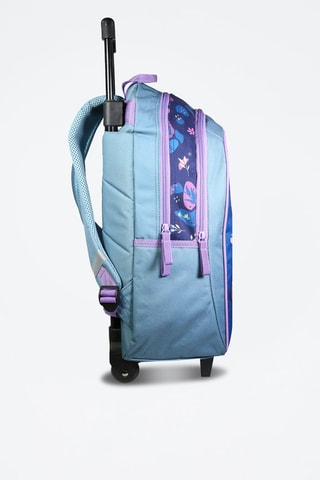Sac à dos à roulettes La Reine des Neiges Disney - Bleu