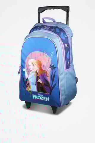 Sac à dos à roulettes La Reine des Neiges Disney - Bleu