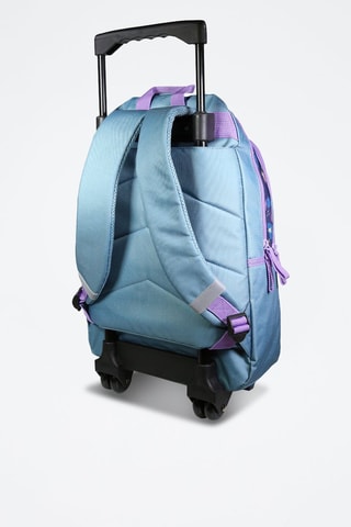 Sac à dos à roulettes La Reine des Neiges Disney - Bleu
